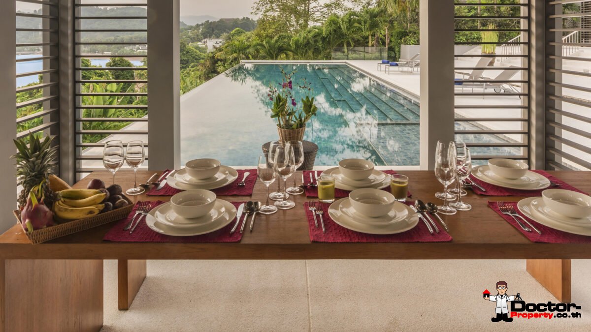 Luxury 5 Bedroom Pool Villa With Spectacular Sea View - Cape Yamu - Phuket East - for sale