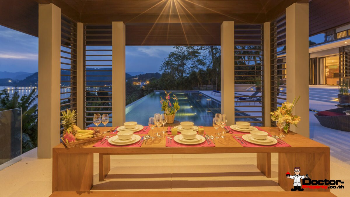 Luxury 5 Bedroom Pool Villa With Spectacular Sea View - Cape Yamu - Phuket East - for sale