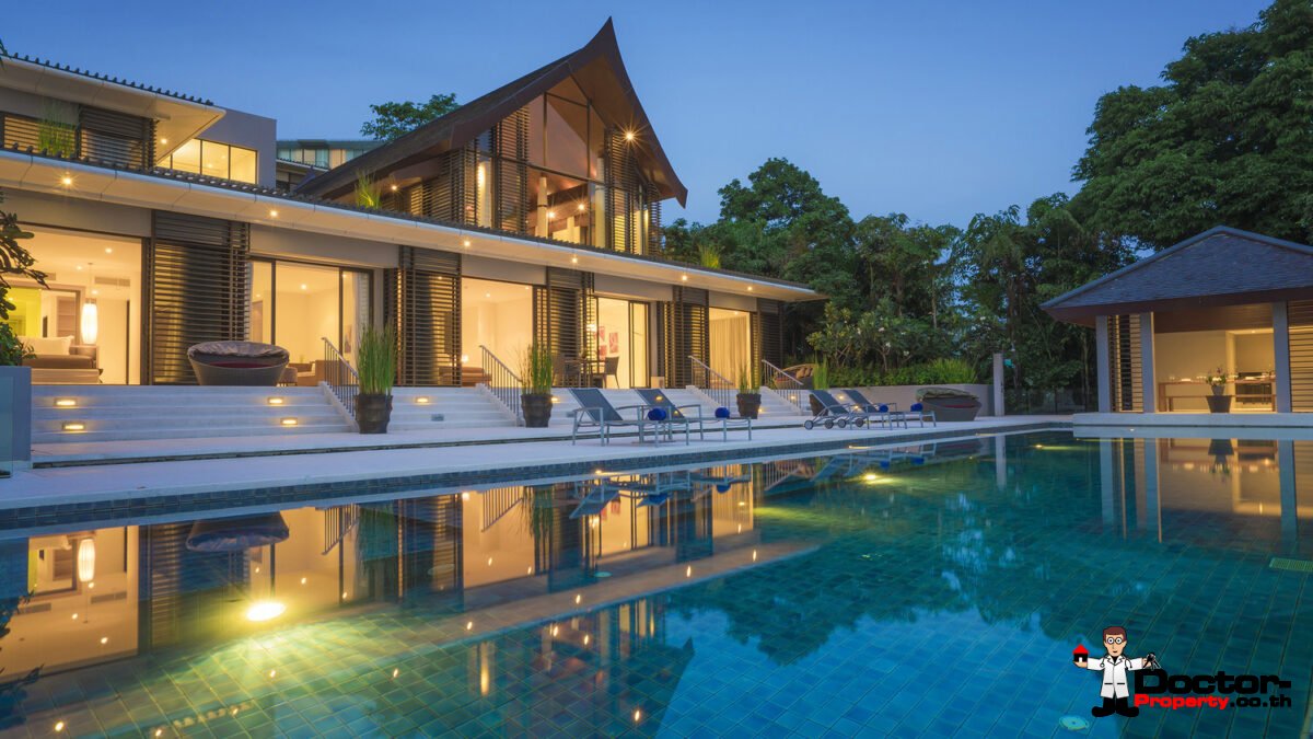 Luxury 5 Bedroom Pool Villa With Spectacular Sea View - Cape Yamu - Phuket East - for sale