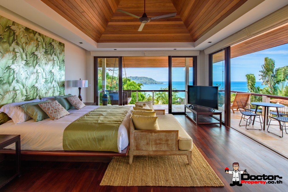 Luxury 5 Bedroom Sea View Villa - Katamanda - Kata Beach - Phuket South - for sale