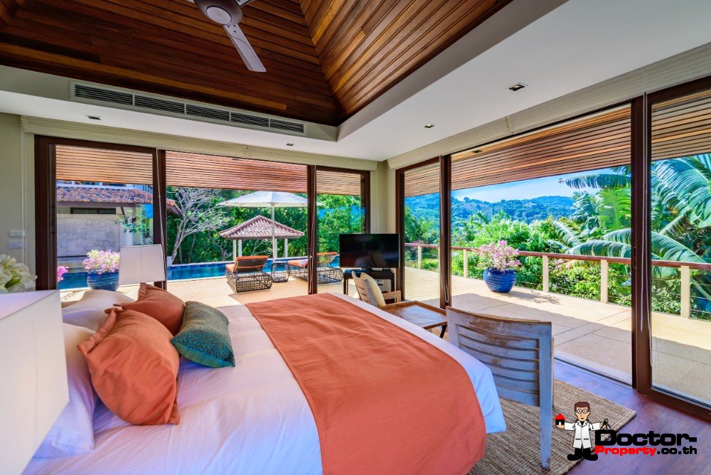 Luxury 5 Bedroom Sea View Villa - Katamanda - Kata Beach - Phuket South - for sale