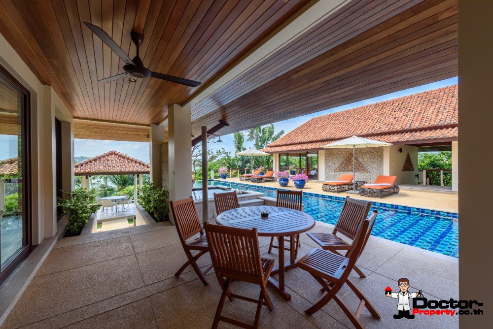 Luxury 5 Bedroom Sea View Villa - Katamanda - Kata Beach - Phuket South - for sale