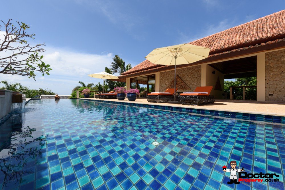 Luxury 5 Bedroom Sea View Villa - Katamanda - Kata Beach - Phuket South - for sale