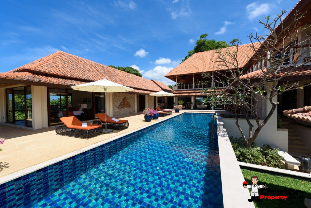 Luxury 5 Bedroom Sea View Villa - Katamanda - Kata Beach - Phuket South - for sale