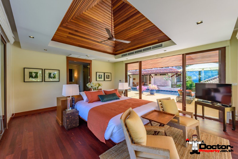 Luxury 5 Bedroom Sea View Villa - Katamanda - Kata Beach - Phuket South - for sale