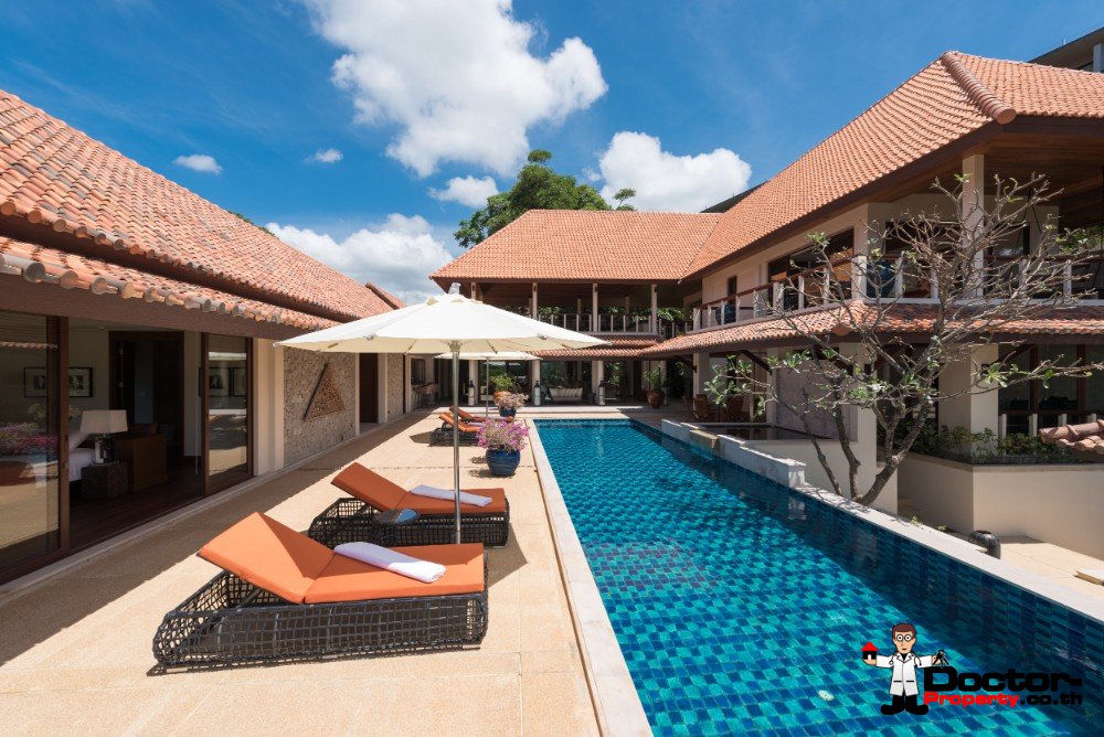 Luxury 5 Bedroom Sea View Villa - Katamanda - Kata Beach - Phuket South - for sale