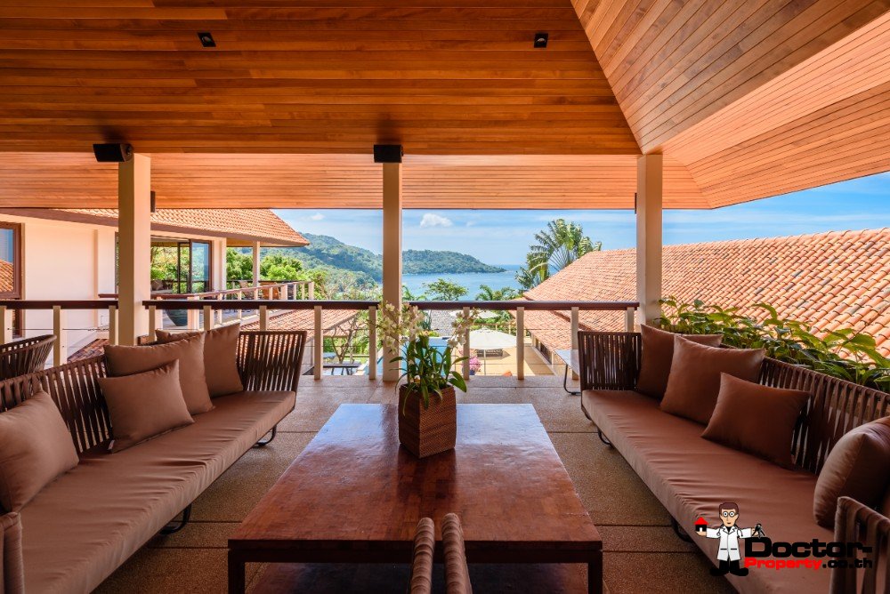 Luxury 5 Bedroom Sea View Villa - Katamanda - Kata Beach - Phuket South - for sale