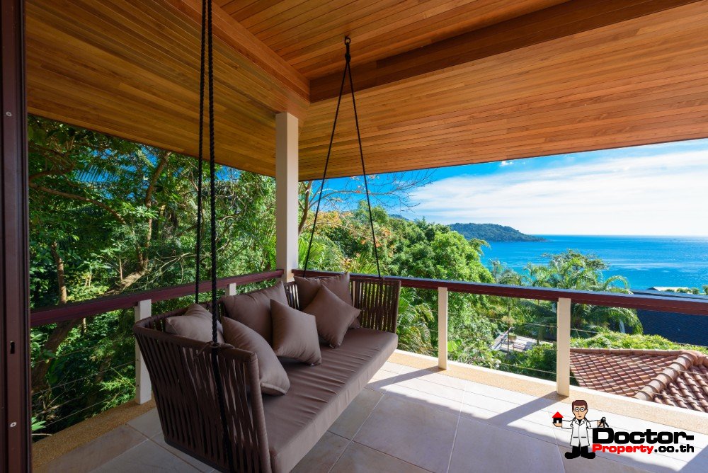 Luxury 5 Bedroom Sea View Villa - Katamanda - Kata Beach - Phuket South - for sale