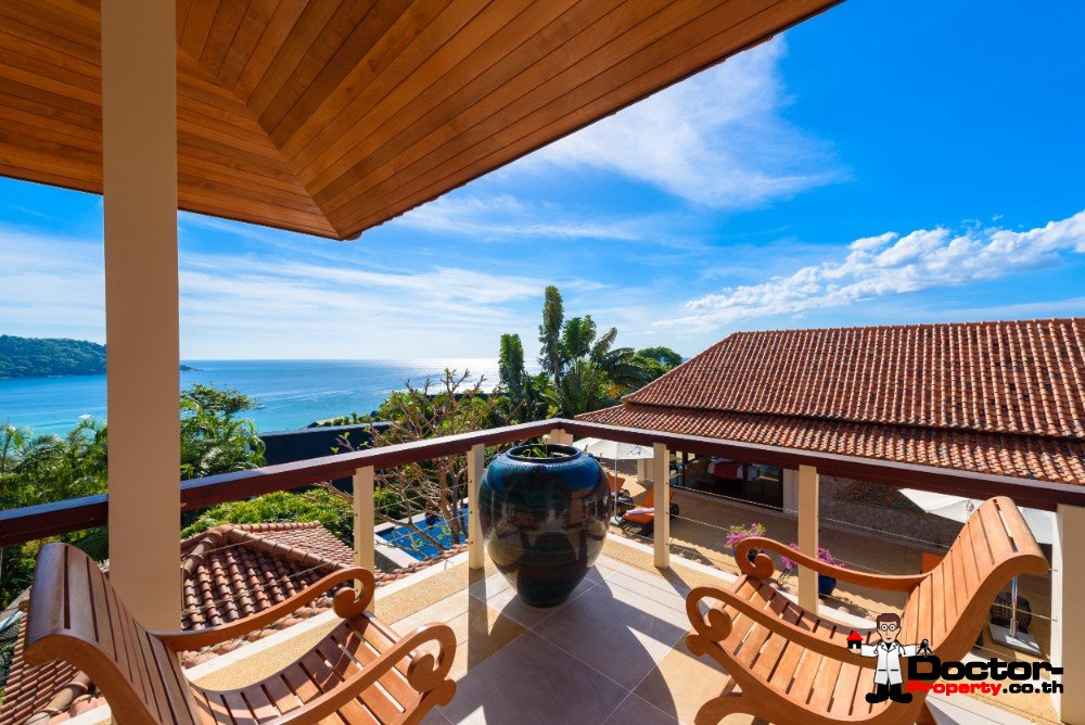 Luxury 5 Bedroom Sea View Villa - Katamanda - Kata Beach - Phuket South - for sale