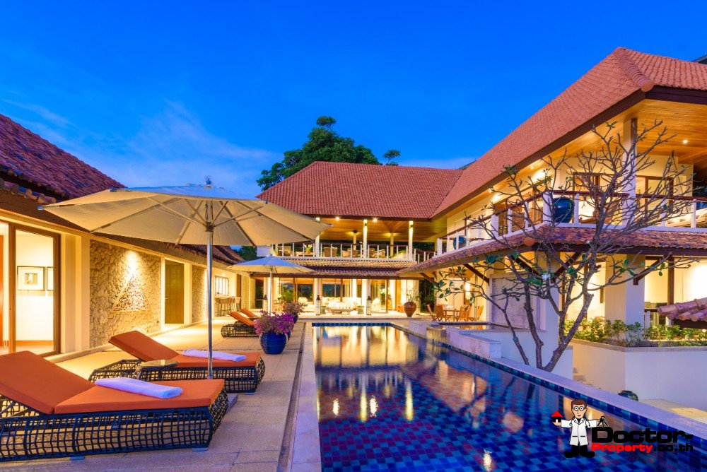 Luxury 5 Bedroom Sea View Villa - Katamanda - Kata Beach - Phuket South - for sale