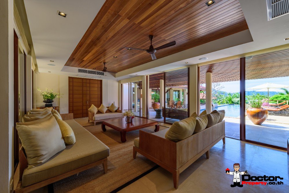 Luxury 5 Bedroom Sea View Villa - Katamanda - Kata Beach - Phuket South - for sale