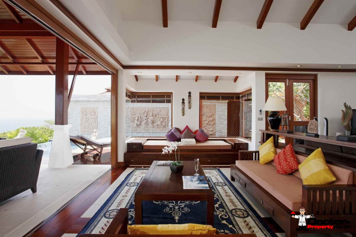 Magnificent 3 Bedroom Sea View Villa - L´Orchidee Residences - Patong Beach - Phuket West - for sale