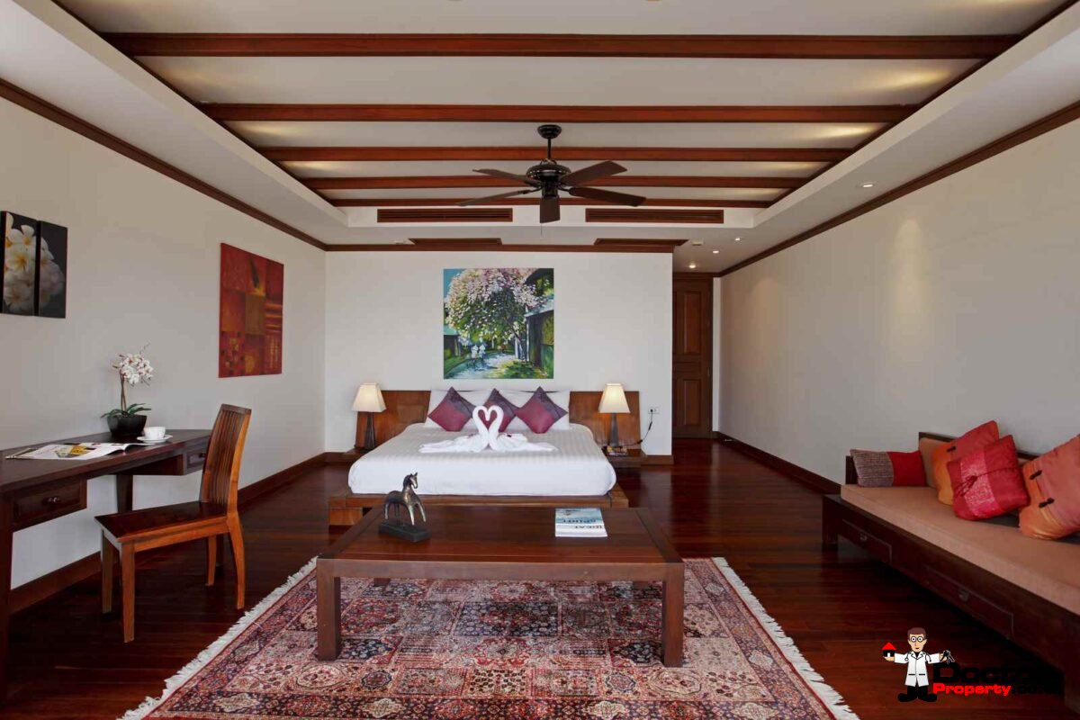 Magnificent 3 Bedroom Sea View Villa - L´Orchidee Residences - Patong Beach - Phuket West - for sale