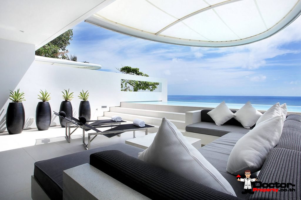 New 1 Bedroom Luxury Pool Villa with Sea View - Kata Rocks - Kata Beach - Phuket South - for sale