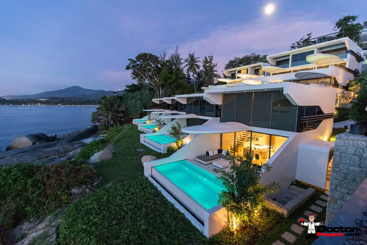 New 1 Bedroom Luxury Pool Villa with Sea View - Kata Rocks - Kata Beach - Phuket South - for sale