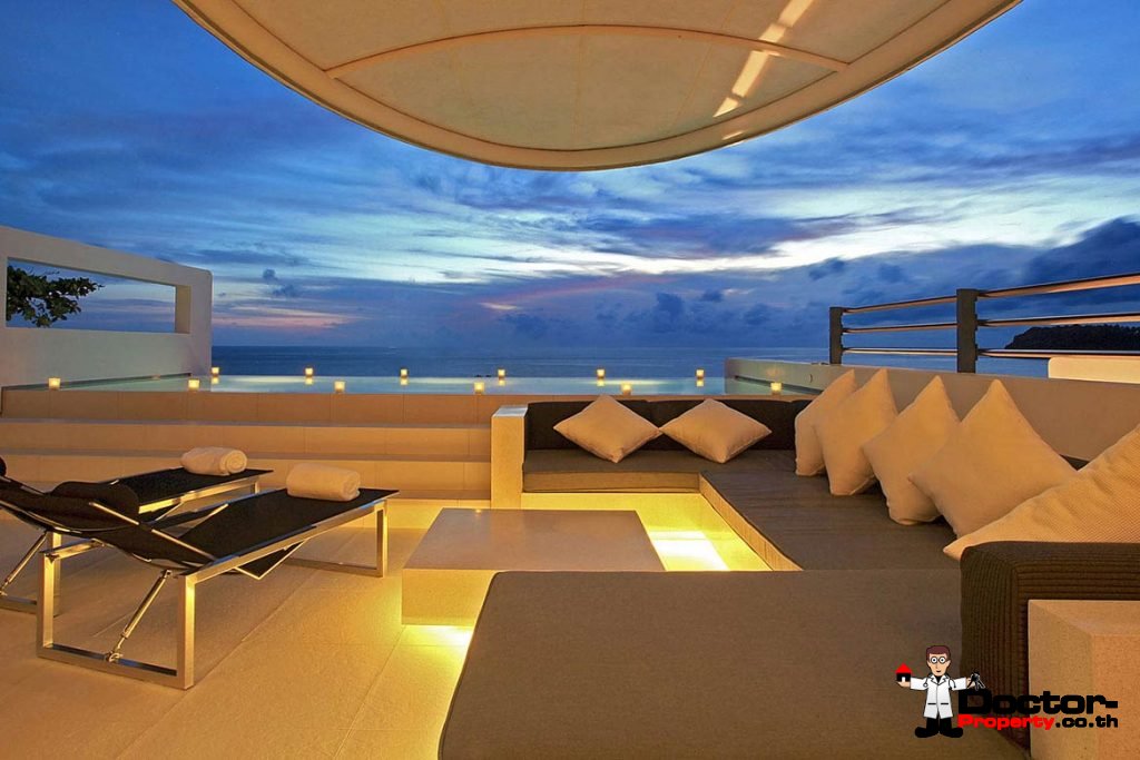 New 1 Bedroom Luxury Pool Villa with Sea View - Kata Rocks - Kata Beach - Phuket South - for sale