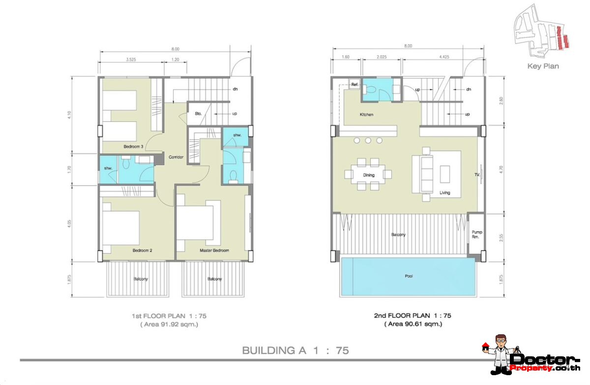 New 2 Bedroom Sea View Villa - Oceana Development - Surin Beach - Phuket West - for sale