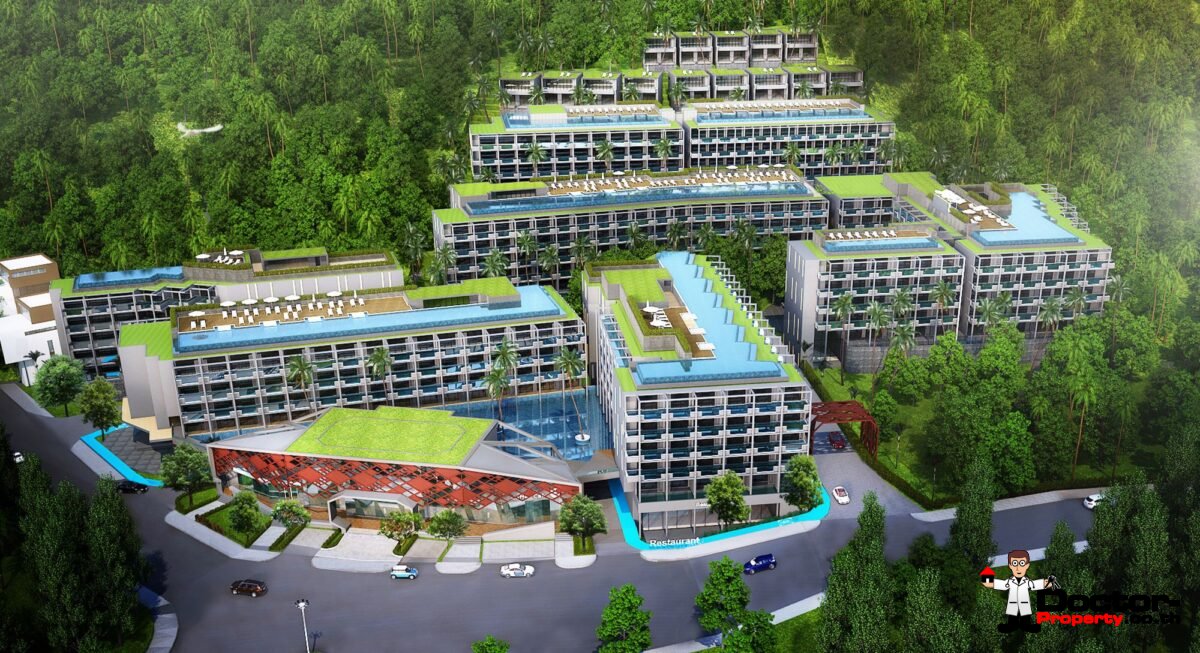 New 2 Bedroom Sea View Villa - Oceana Development - Surin Beach - Phuket West - for sale