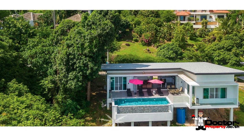New 4 Bedroom Sea View Villa - Nathon - Koh Samui - for sale