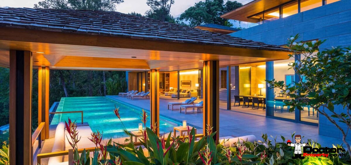 New Luxury 4 - 7 Bedroom Villa - Avadina Hills by Anatara - Layan Beach - Phuket West - for sale