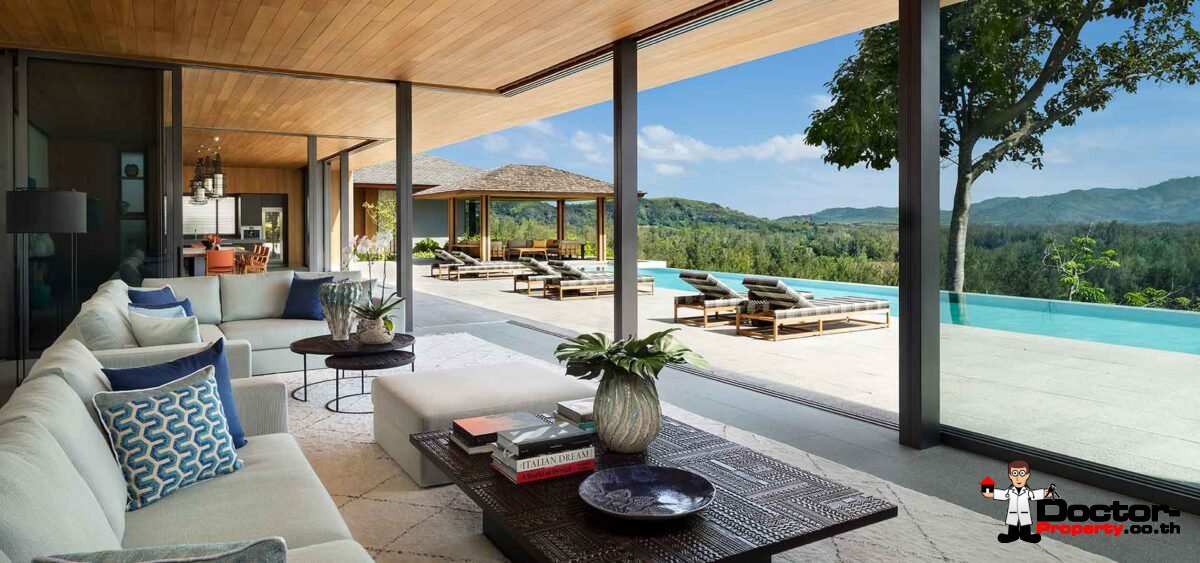 New Luxury 4 - 7 Bedroom Villa - Avadina Hills by Anatara - Layan Beach - Phuket West - for sale