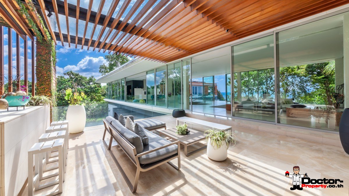 Stunning 4 Bedroom Sea View Villa - Mayavee - Waterfall Bay - Kamala Beach - Phuket West - for sale