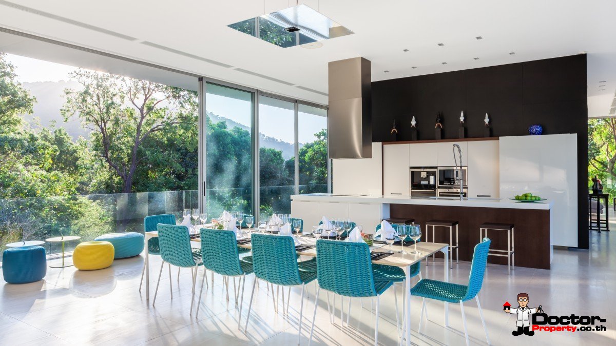 Stunning 4 Bedroom Sea View Villa - Mayavee - Waterfall Bay - Kamala Beach - Phuket West - for sale