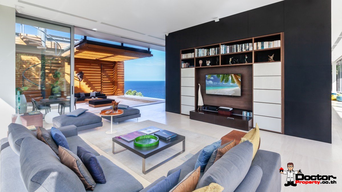 Stunning 4 Bedroom Sea View Villa - Mayavee - Waterfall Bay - Kamala Beach - Phuket West - for sale
