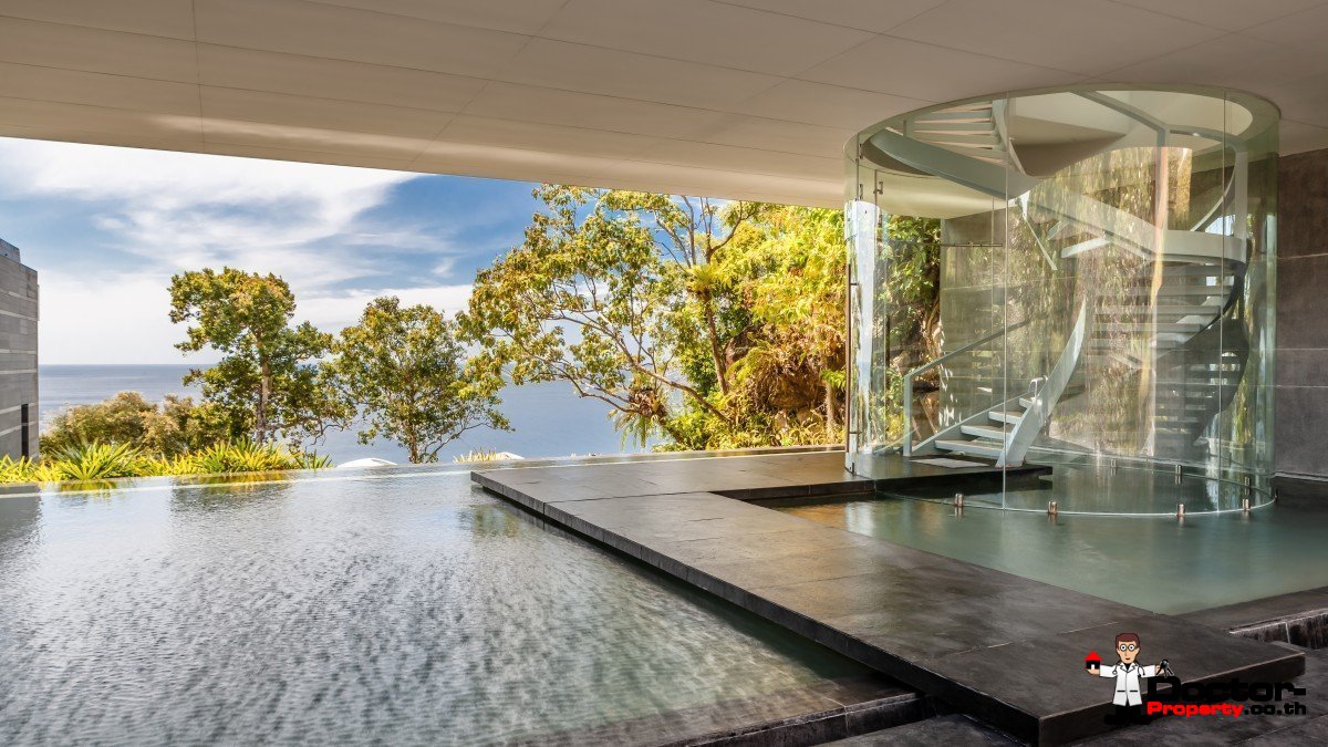 Stunning 4 Bedroom Sea View Villa - Mayavee - Waterfall Bay - Kamala Beach - Phuket West - for sale