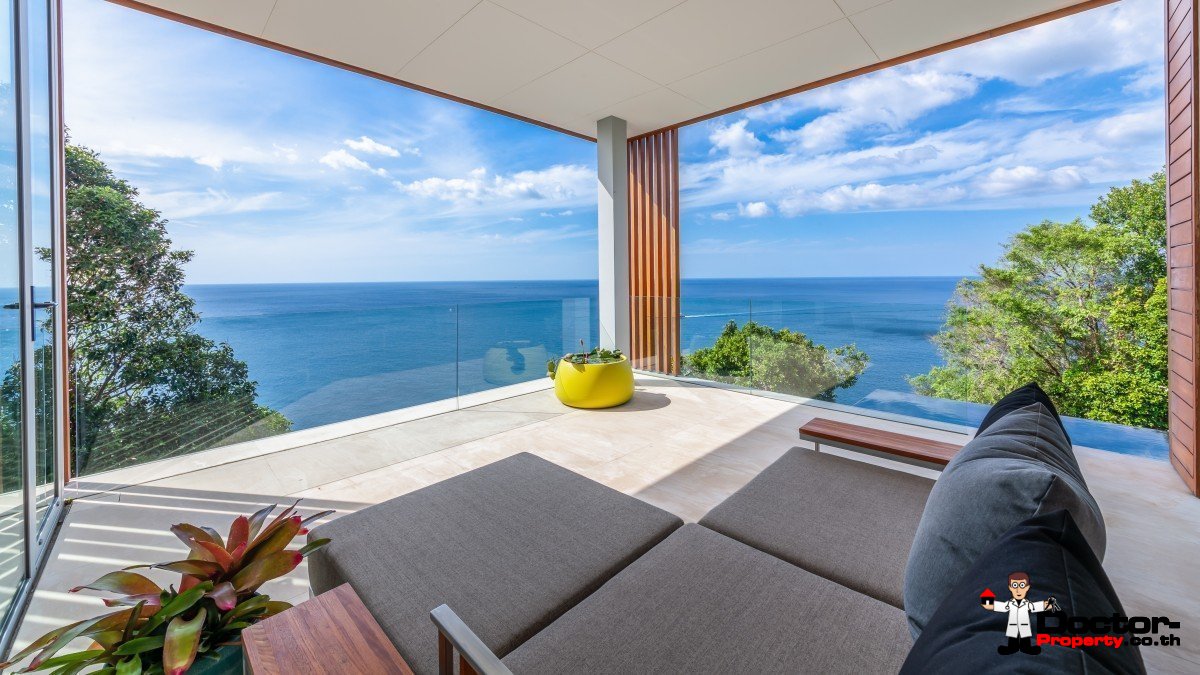 Stunning 4 Bedroom Sea View Villa - Mayavee - Waterfall Bay - Kamala Beach - Phuket West - for sale