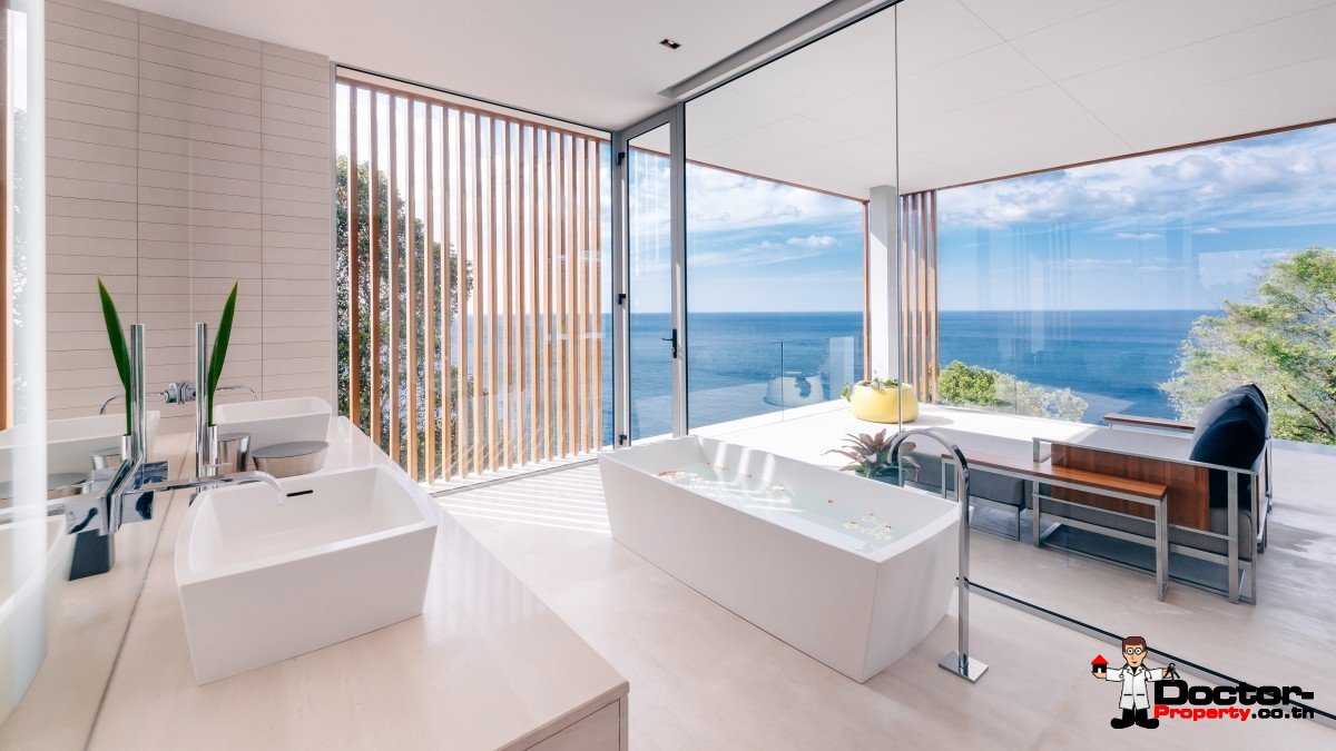 Stunning 4 Bedroom Sea View Villa - Mayavee - Waterfall Bay - Kamala Beach - Phuket West - for sale