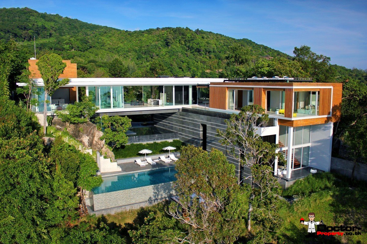 Stunning 4 Bedroom Sea View Villa - Mayavee - Waterfall Bay - Kamala Beach - Phuket West - for sale