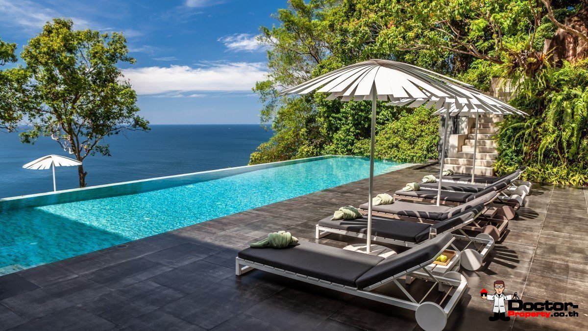 Stunning 4 Bedroom Sea View Villa - Mayavee - Waterfall Bay - Kamala Beach - Phuket West - for sale