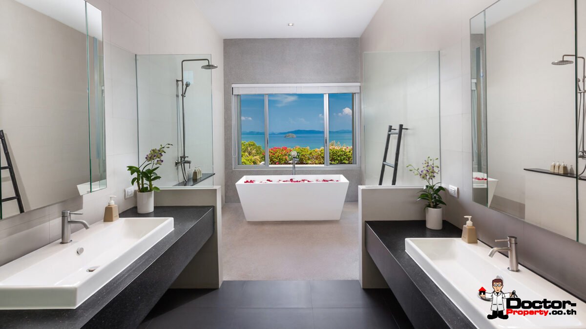 Unique 5 Bedroom Sea View Villa Leelawadee - Overlooking Phang Nga Bay - Ao Po - Phuket East - for sale