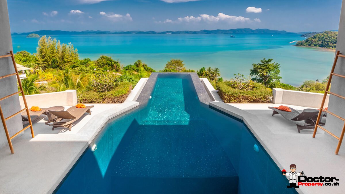 Unique 5 Bedroom Sea View Villa Leelawadee - Overlooking Phang Nga Bay - Ao Po - Phuket East - for sale