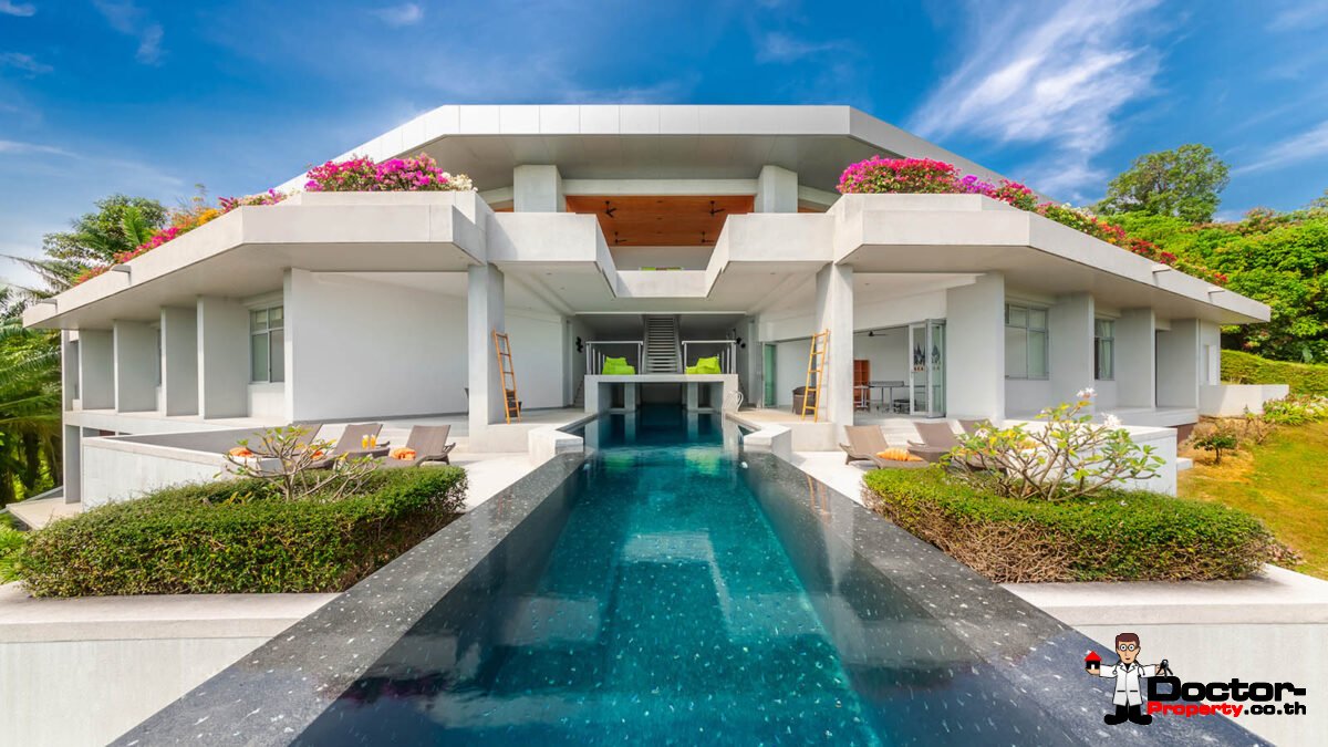 Unique 5 Bedroom Sea View Villa Leelawadee - Overlooking Phang Nga Bay - Ao Po - Phuket East - for sale