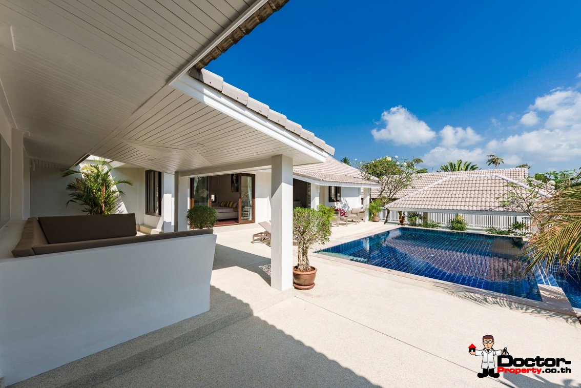 3 Bedroom Garden Pool Villa - Bophut - Koh Samui - for sale