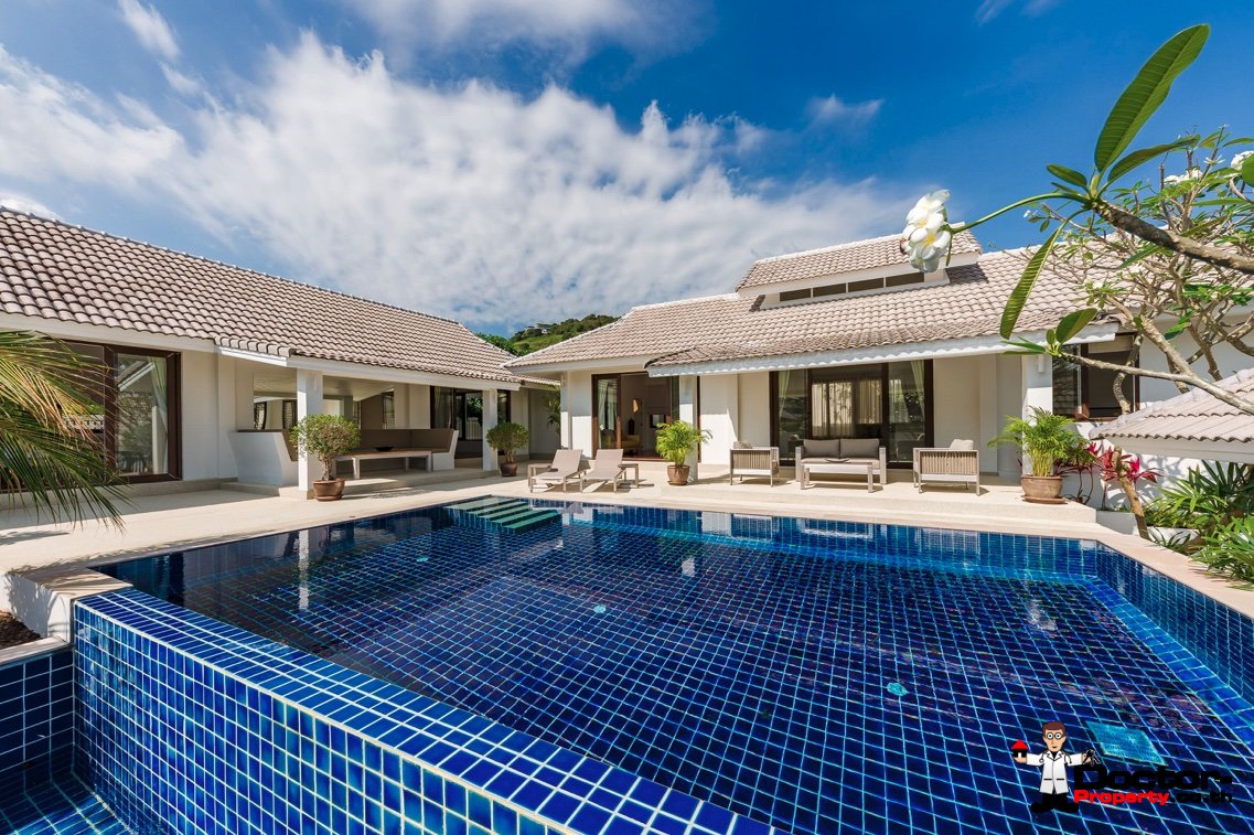 3 Bedroom Garden Pool Villa - Bophut - Koh Samui - for sale