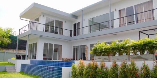 5 Bedroom Sea View Villa - Bang Rak - Koh Samui - for sale