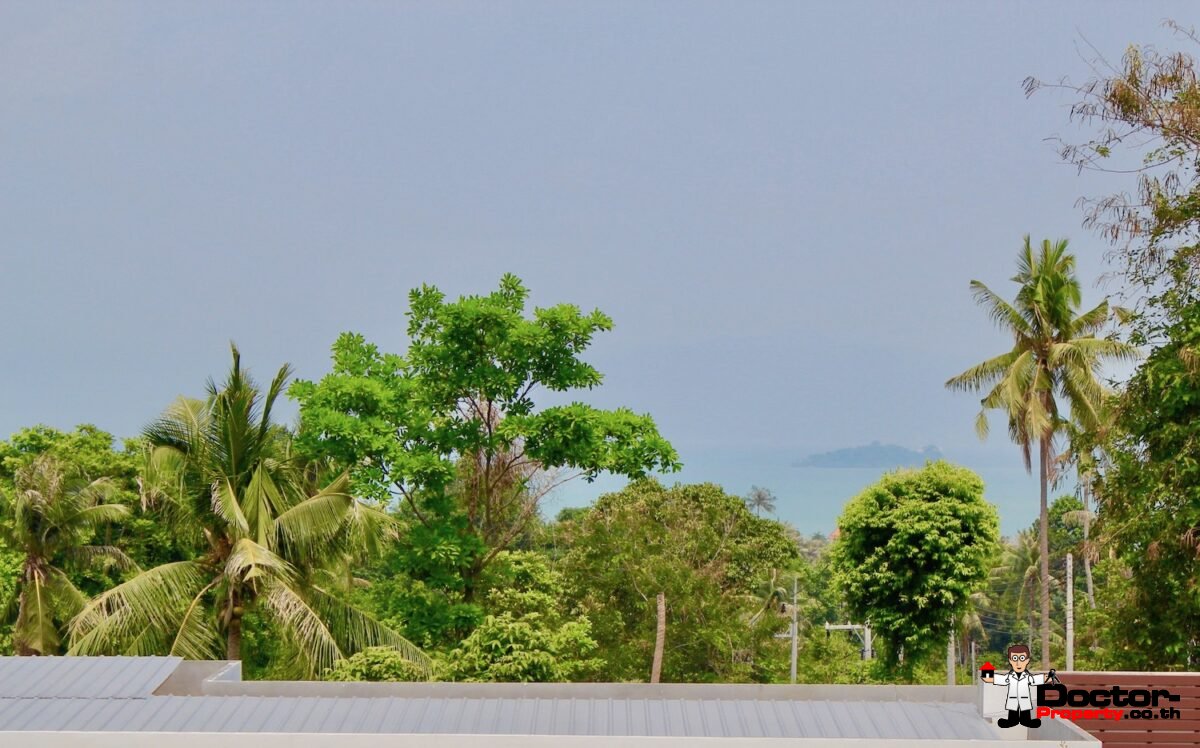 5 Bedroom Sea View Villa - Bang Rak - Koh Samui - for sale