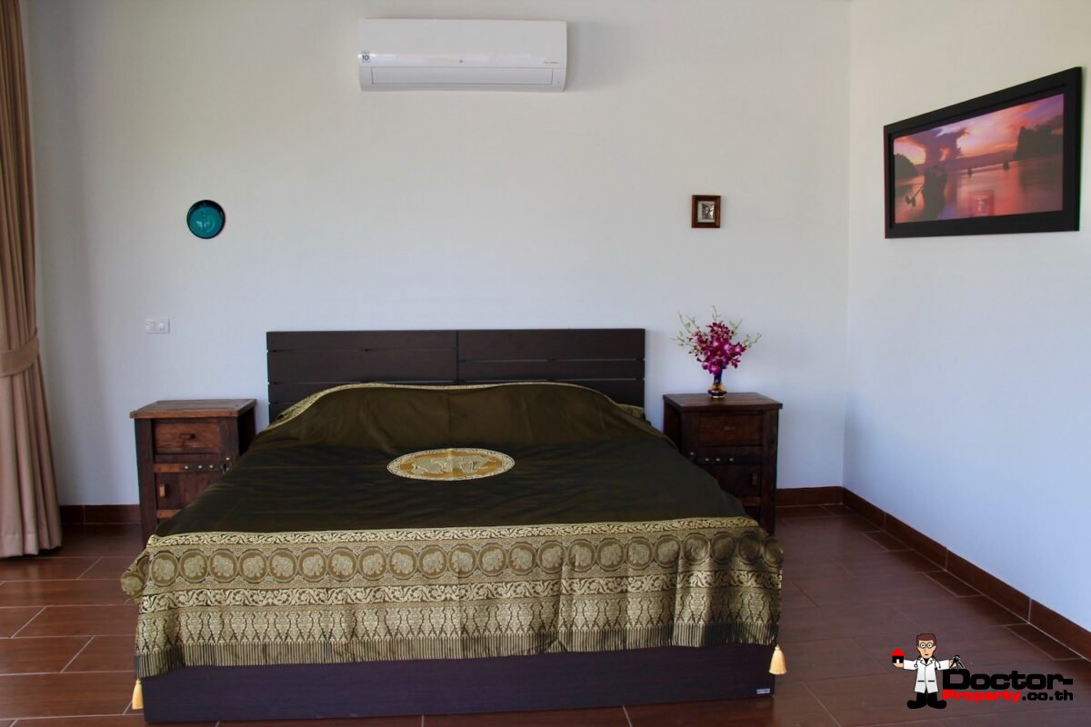 5 Bedroom Sea View Villa - Bang Rak - Koh Samui - for sale