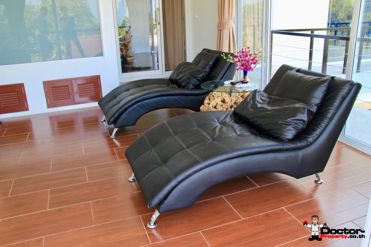 5 Bedroom Sea View Villa - Bang Rak - Koh Samui - for sale