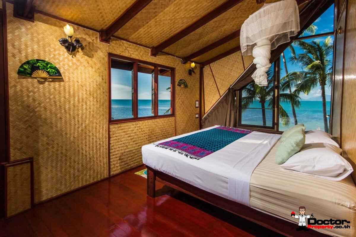 Fantastic 3 Bedroom Beachfront Villa - Bang Por - Koh Samui - for sale