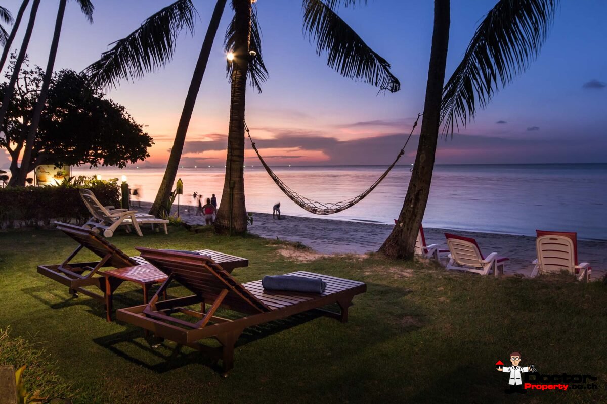 Fantastic 3 Bedroom Beachfront Villa – Bang Por – Koh Samui – for sale