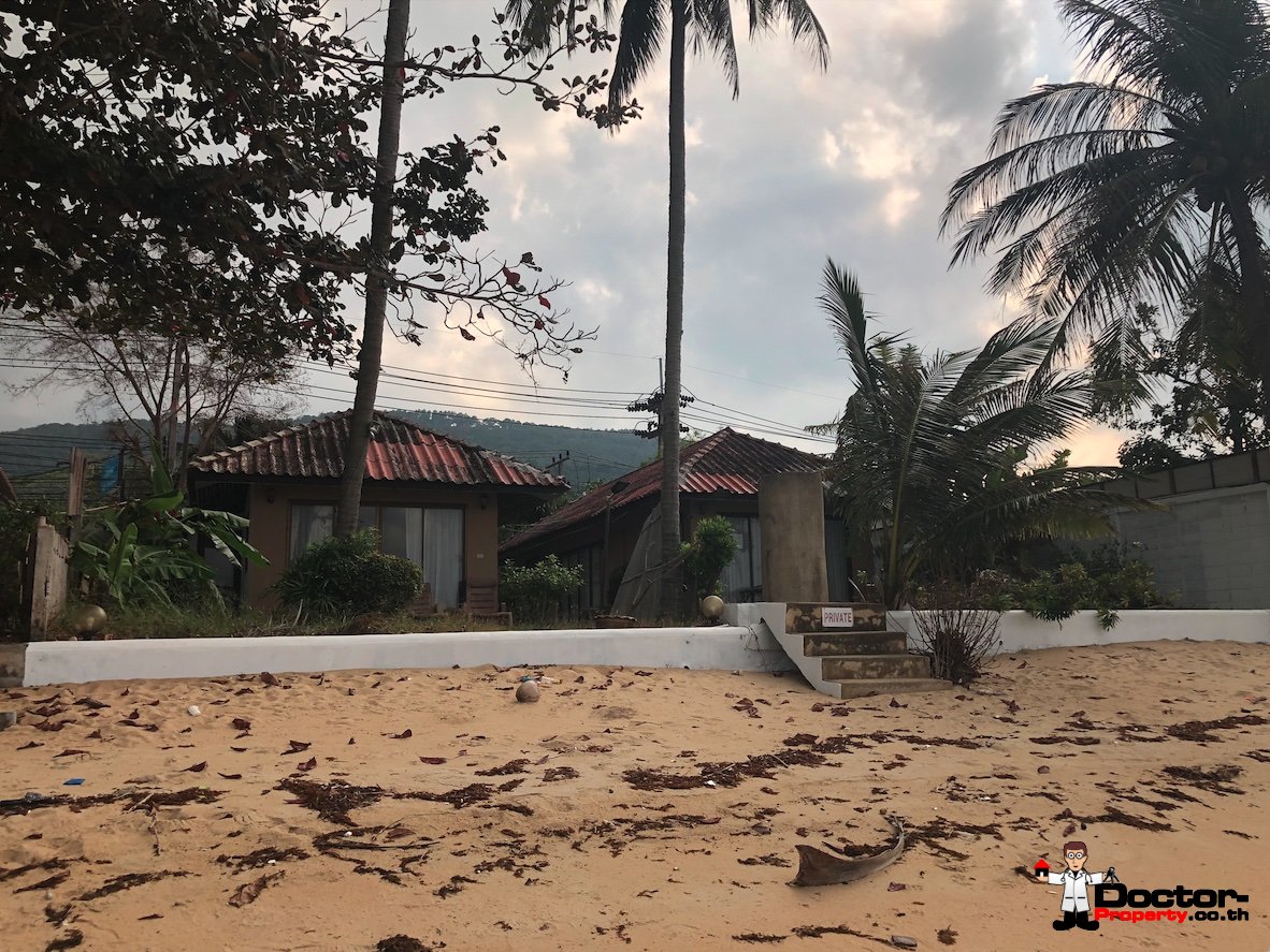 Perfect 1 Rai Beachfront Land - Bang Por - Koh Samui - for sale