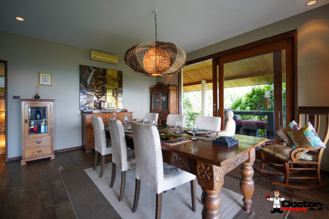 3 Bedroom Villa With Sea View, Taling Ngam, Koh Samui – For Sale