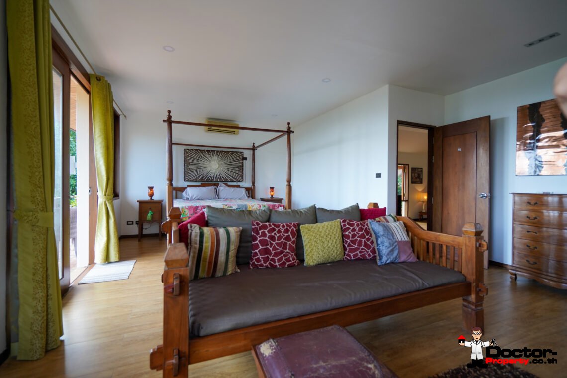 3 Bedroom Villa With Sea View, Taling Ngam, Koh Samui – For Sale