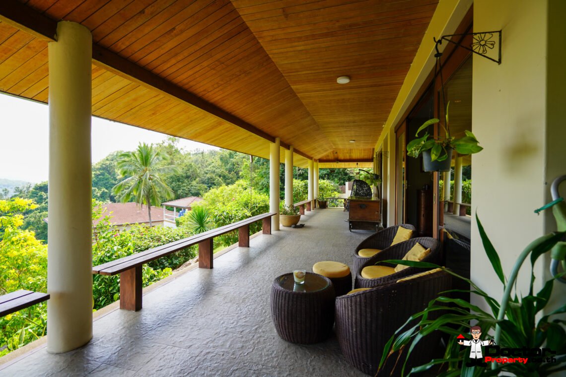 3 Bedroom Villa With Sea View, Taling Ngam, Koh Samui – For Sale