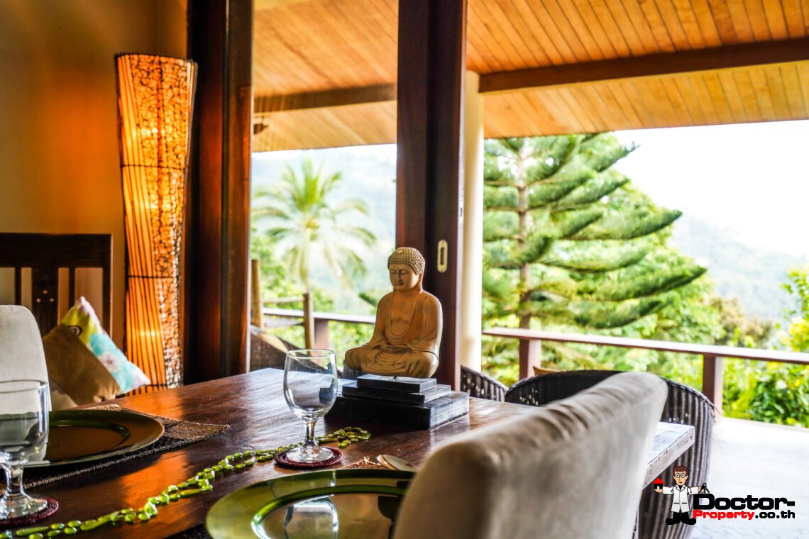 3 Bedroom Villa With Sea View, Taling Ngam, Koh Samui – For Sale