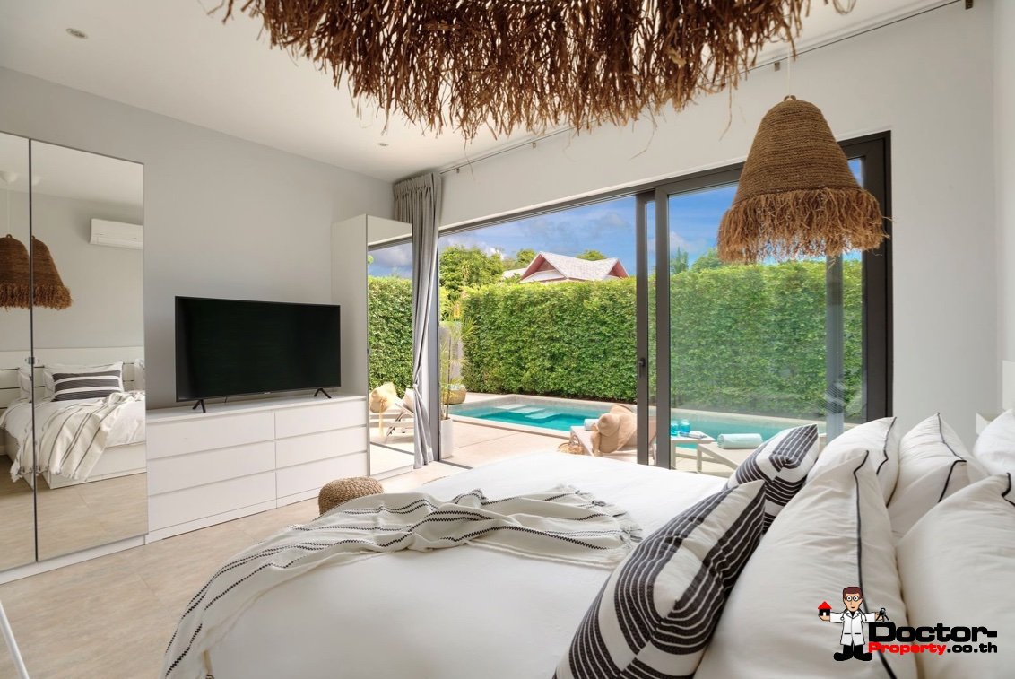 New 3 Bedroom Privat Pool Villa - Bophut - Koh Samui - for sale